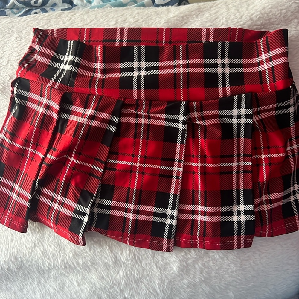 Plaid Skirt